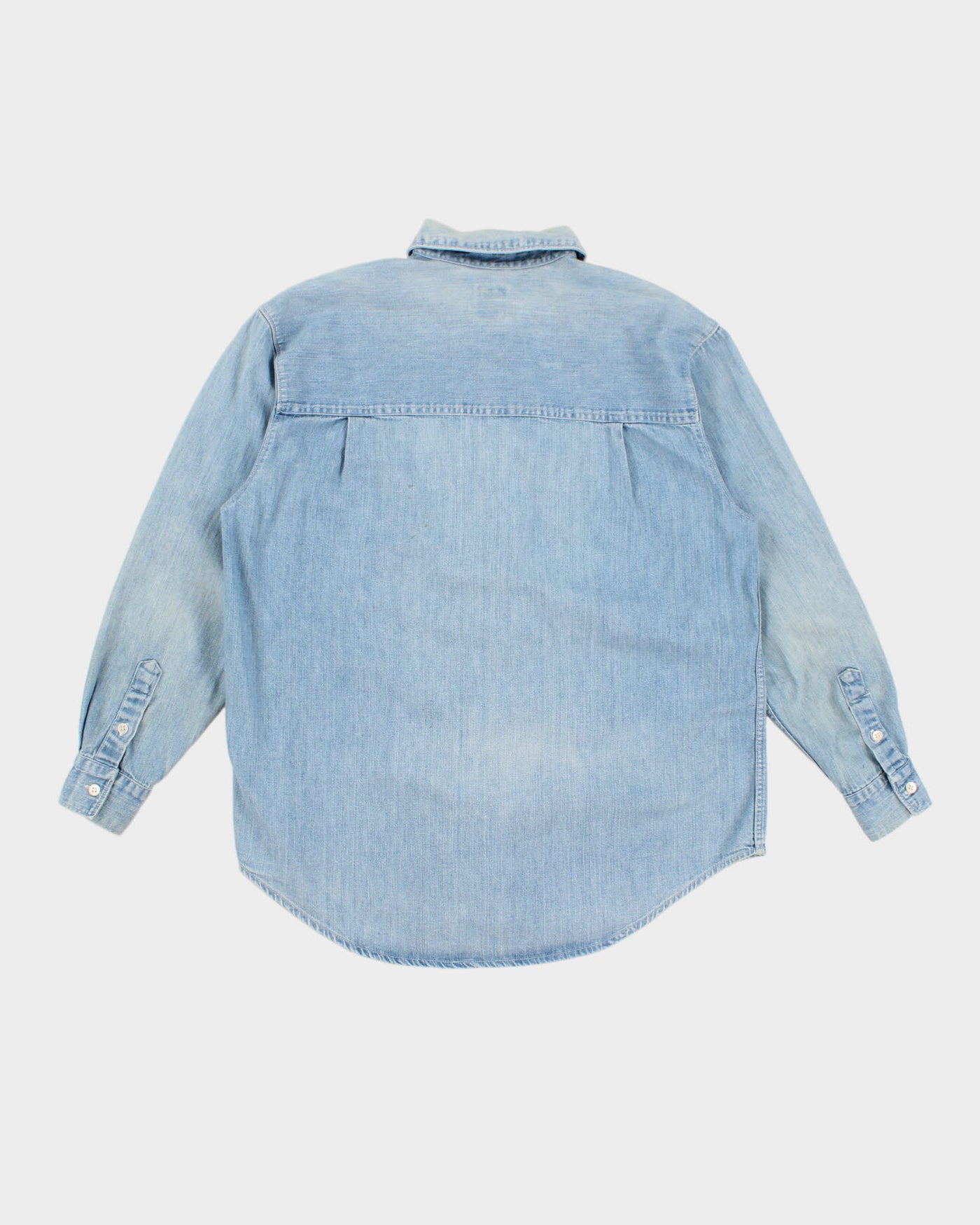 Classic Vintage Gap Blue Denim Shirt - S