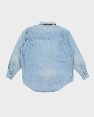 Classic Vintage Gap Blue Denim Shirt - S