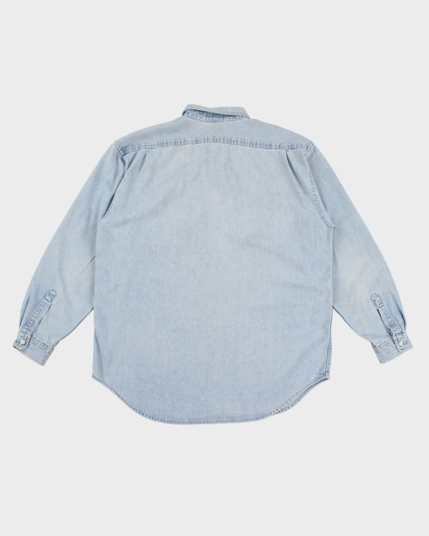 90's Blue Denim Levi's Shirt - XL
