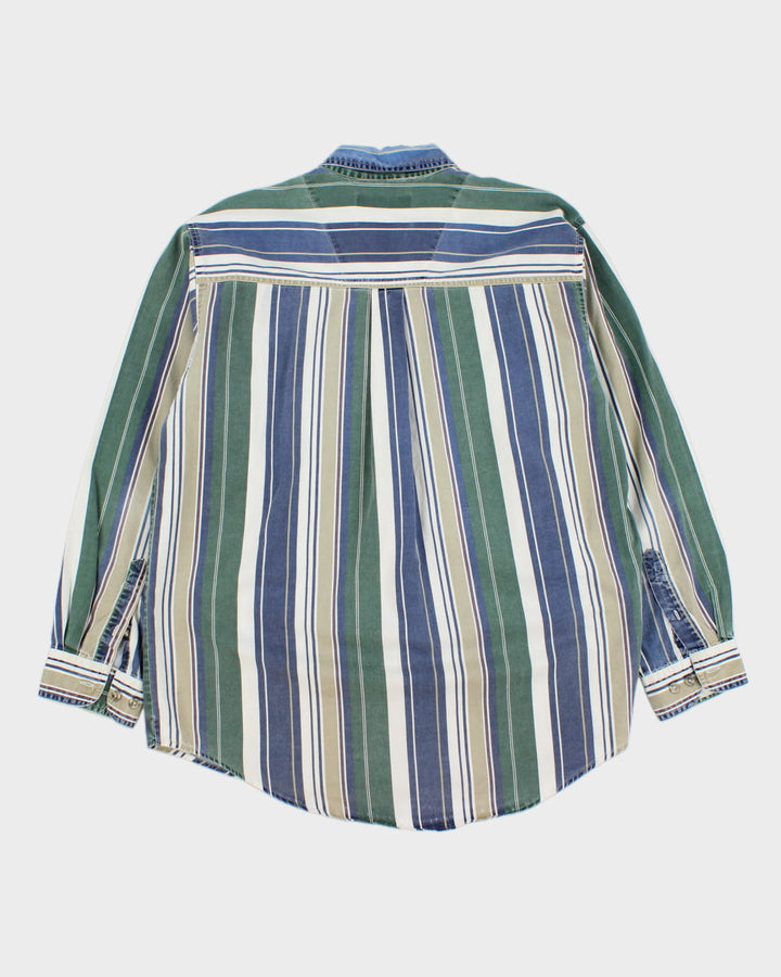 Mens Blue Wrangler Shirts