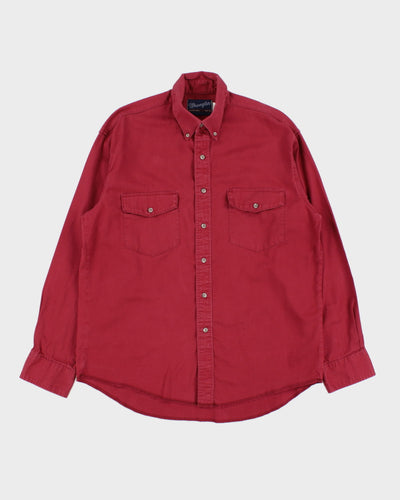 Vintage 80s Wrangler Red Shirt - XXL