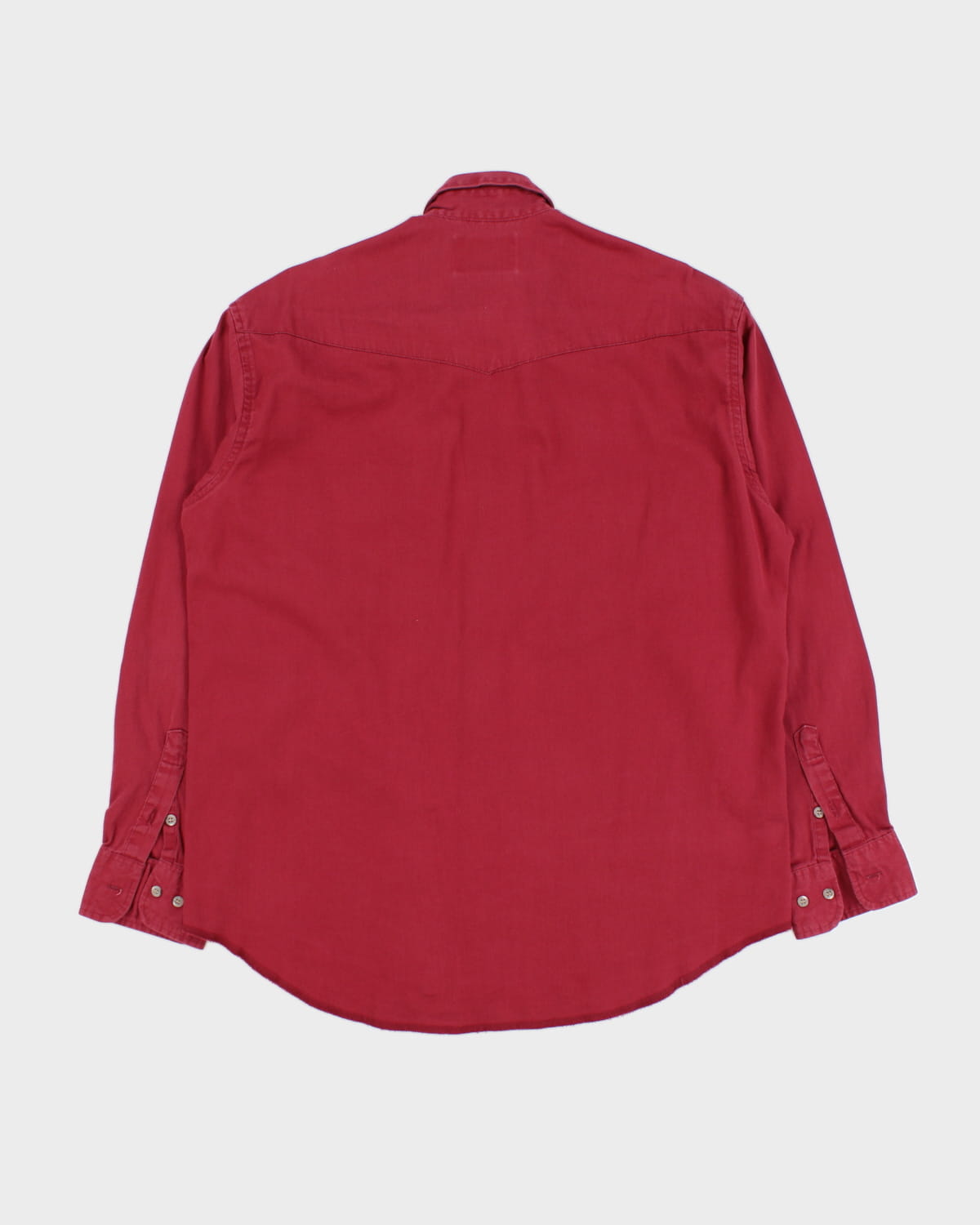 Vintage 80s Wrangler Red Shirt - XXL