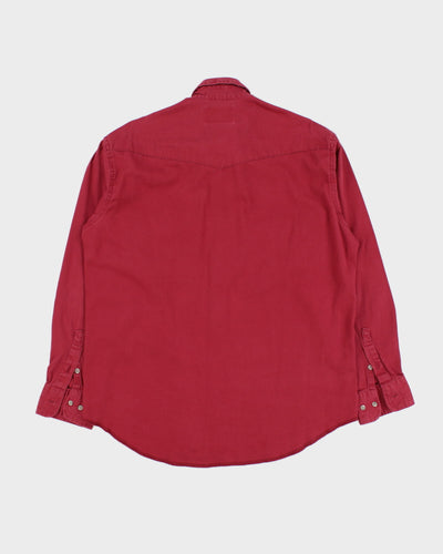 Vintage 80s Wrangler Red Shirt - XXL