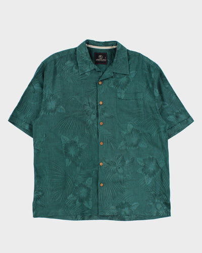 Vintage Jamaica Jaxx Silk Hawaiian Shirt - L