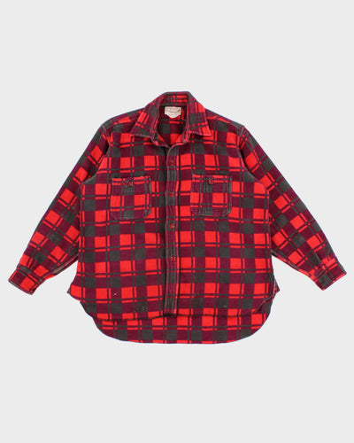 Vintage 60s Champion Flannel Shirt - XL