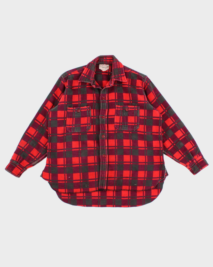 Vintage 60s Champion Flannel Shirt - XL