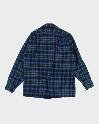 Vintage 60s Pendleton Flannel Wool Shirt - M