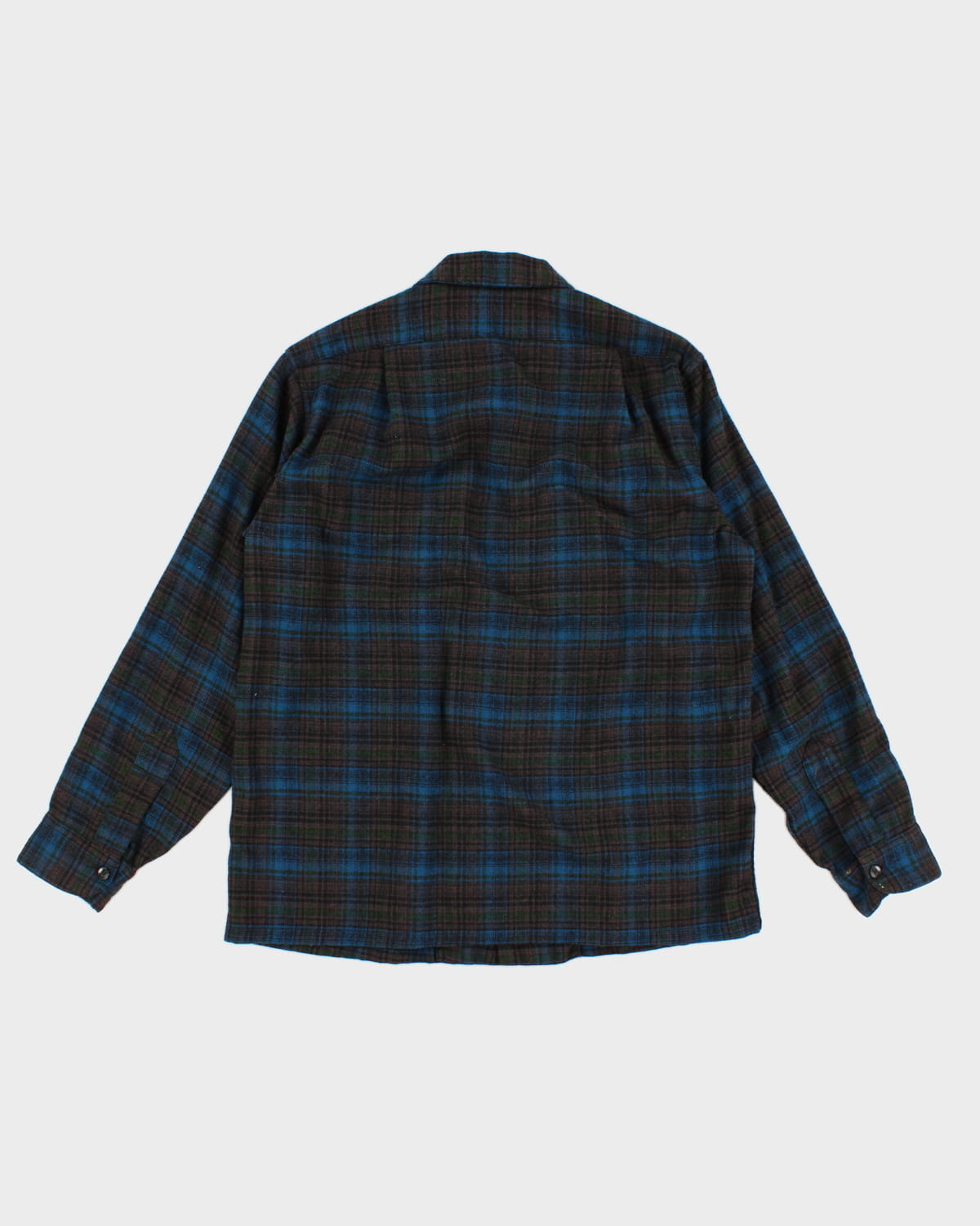 Vintage 60s Pendleton Flannel Wool Shirt - M