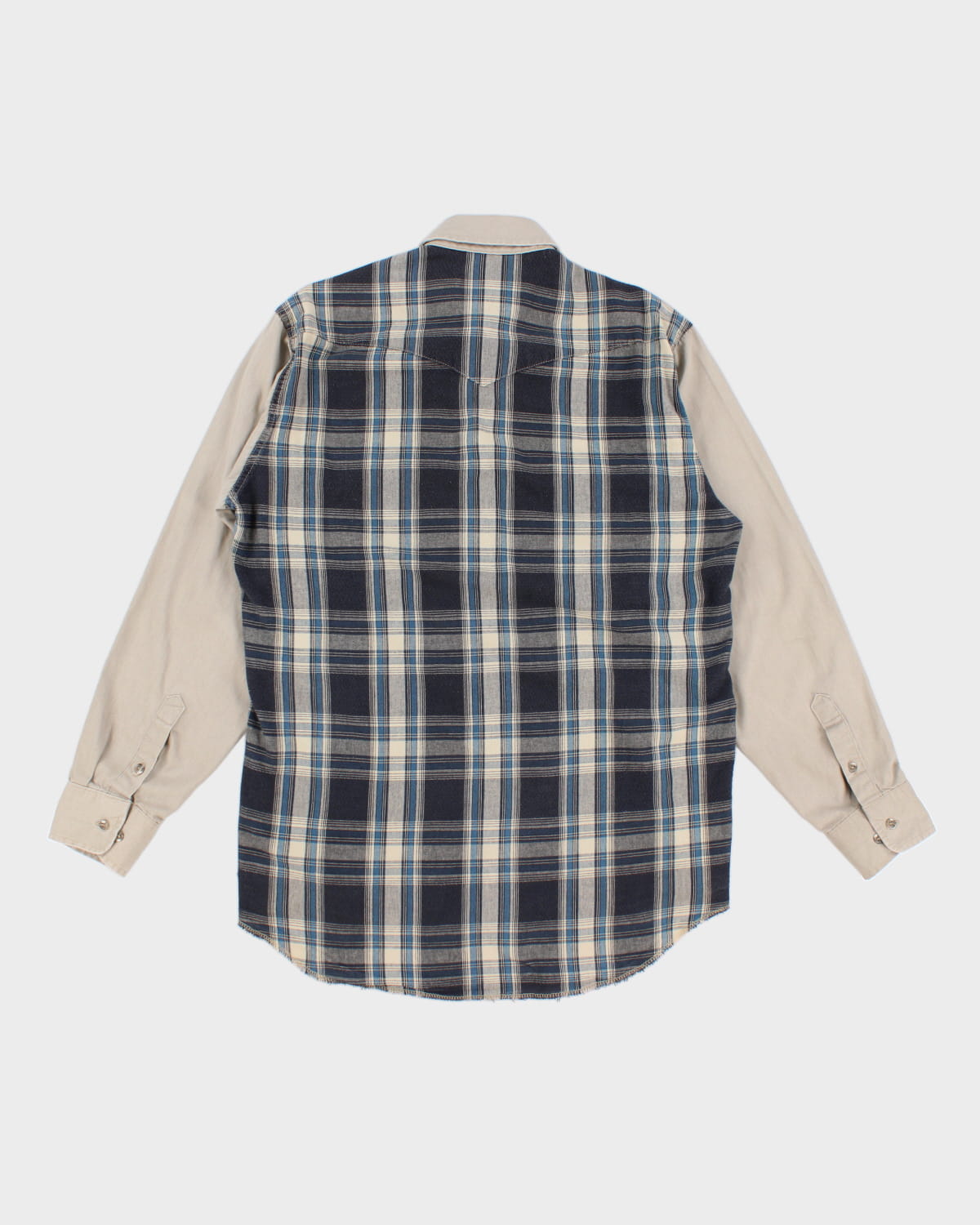 Vintage 90s Wrangler X-Long Tails Flannel Shirt - L