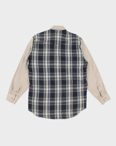 Vintage 90s Wrangler X-Long Tails Flannel Shirt - L
