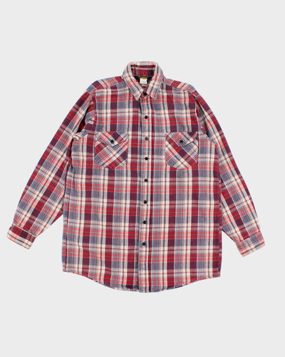 Vintage 80s Osh Kosh B'Gosh Red Flannel Shirt - L