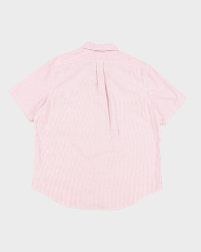 00s Ralph Lauren Striped Short Sleeve Shirt - XL