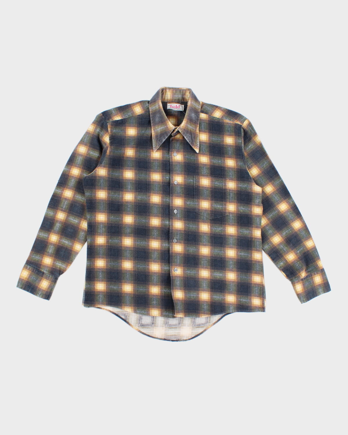 Vintage 70s mr. Bold Flannel Shirt - L