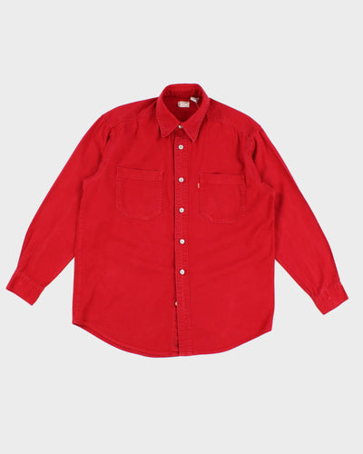 Levi's Red Denim Shirt - S