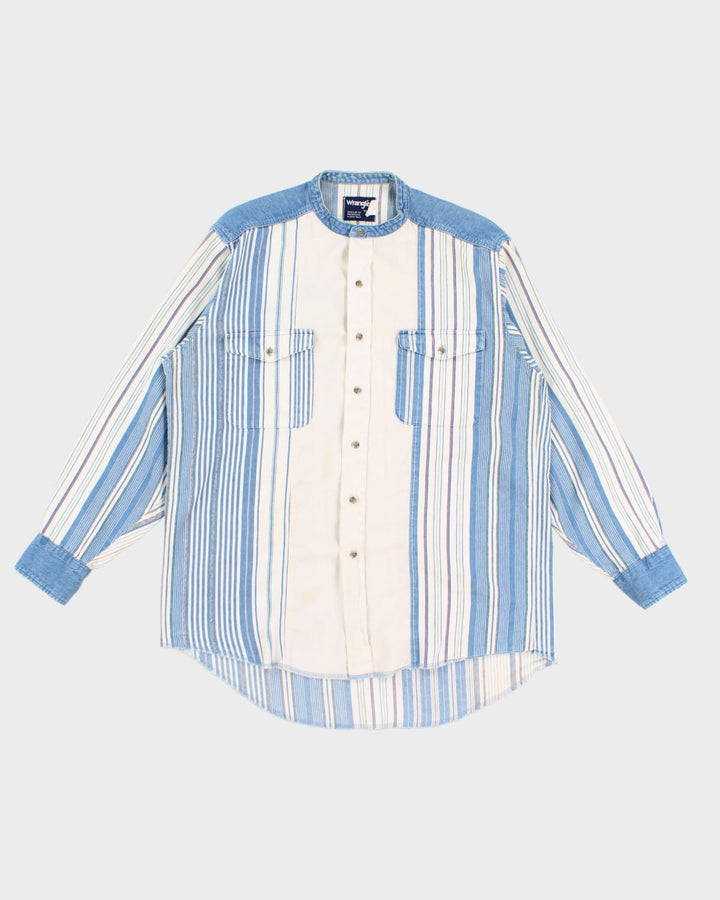 Vintage 90s Wrangler Grandad Shirt - XXL