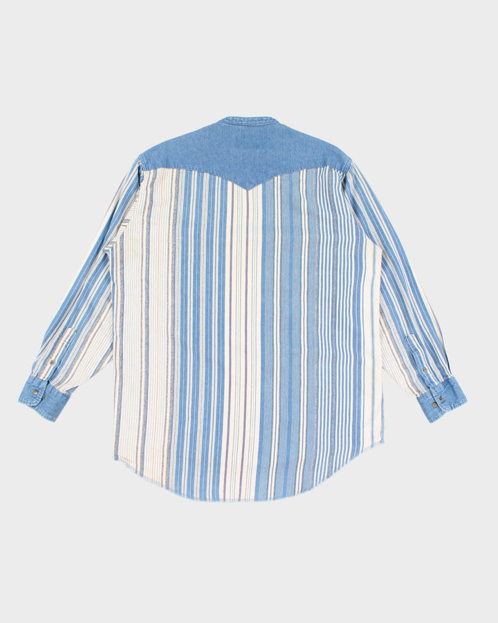 Vintage 90s Wrangler Grandad Shirt - XXL