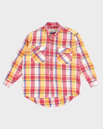 Vintage May Club Flannel Shirt - M