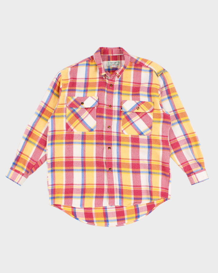 Vintage May Club Flannel Shirt - M