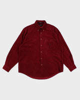 Nautica Red Corduroy Shirt - L