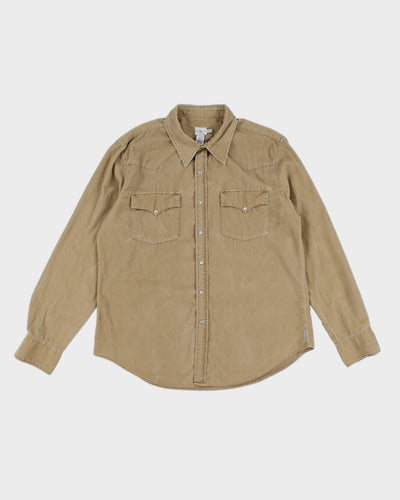 00s Calvin Klein Western Corduroy Shirt - XL