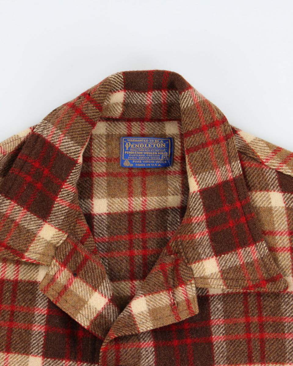 Vintage 60s/70s Pendleton Wool Shirt - XL