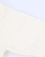 Vintage 90s Christian Dior Cream Dress Shirt - XL