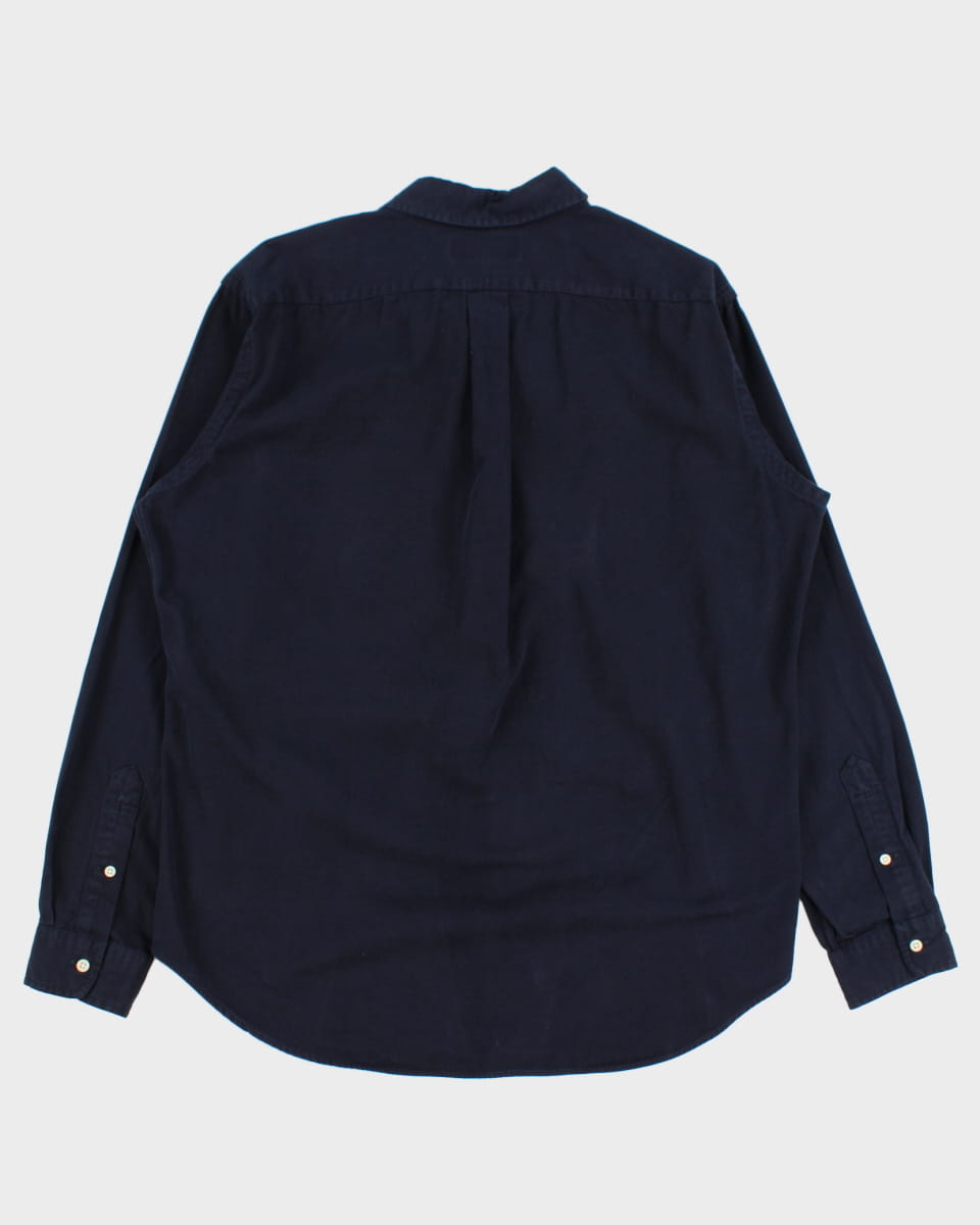 Vintage 90s Ralph Lauren Navy Oversize Shirt - L