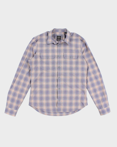 2000's Armani Exchange Button Up Check Shirt - S