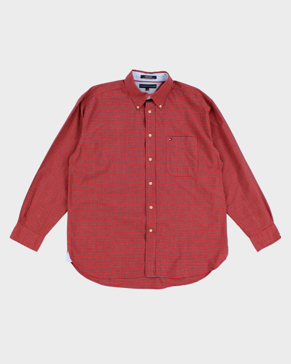 00s Tommy Hilfiger Check Shirt - L