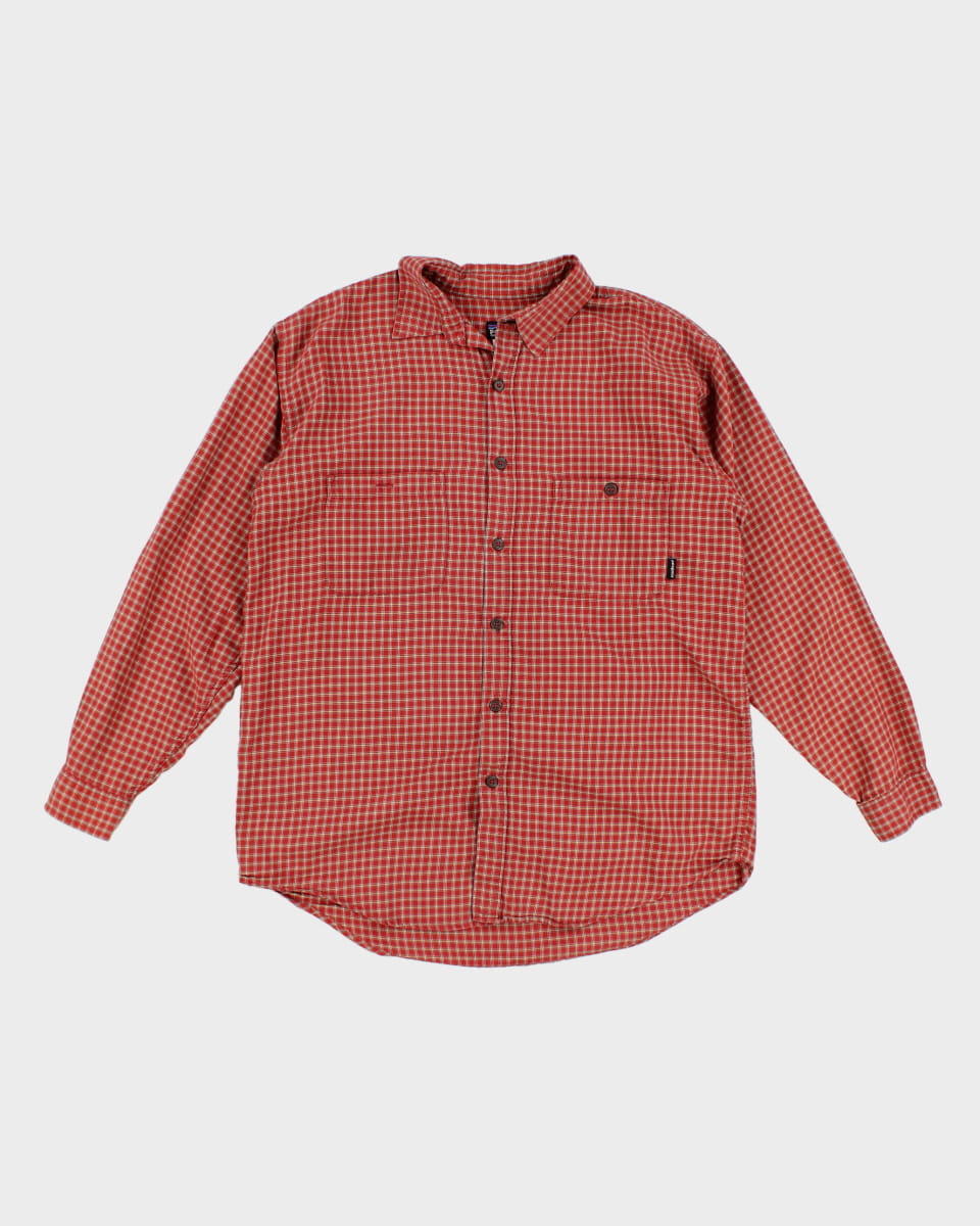 Vintage Men's Patagonia Check Collared Shirt - M