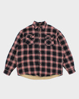 Wrangler Fleece Lined Flannel Shirt - L