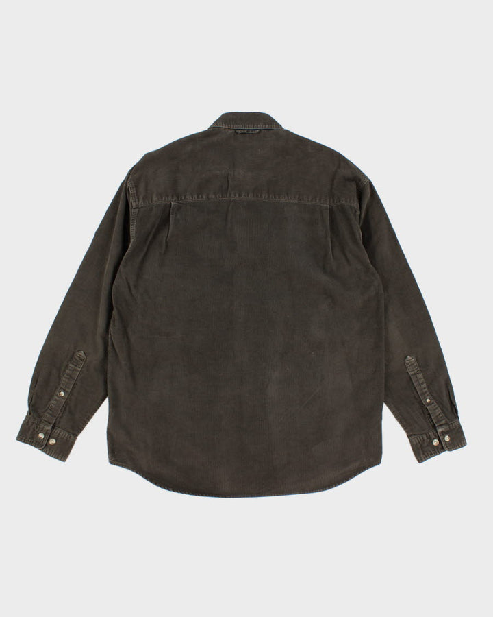 Columbia Green Corduroy Shirt - M