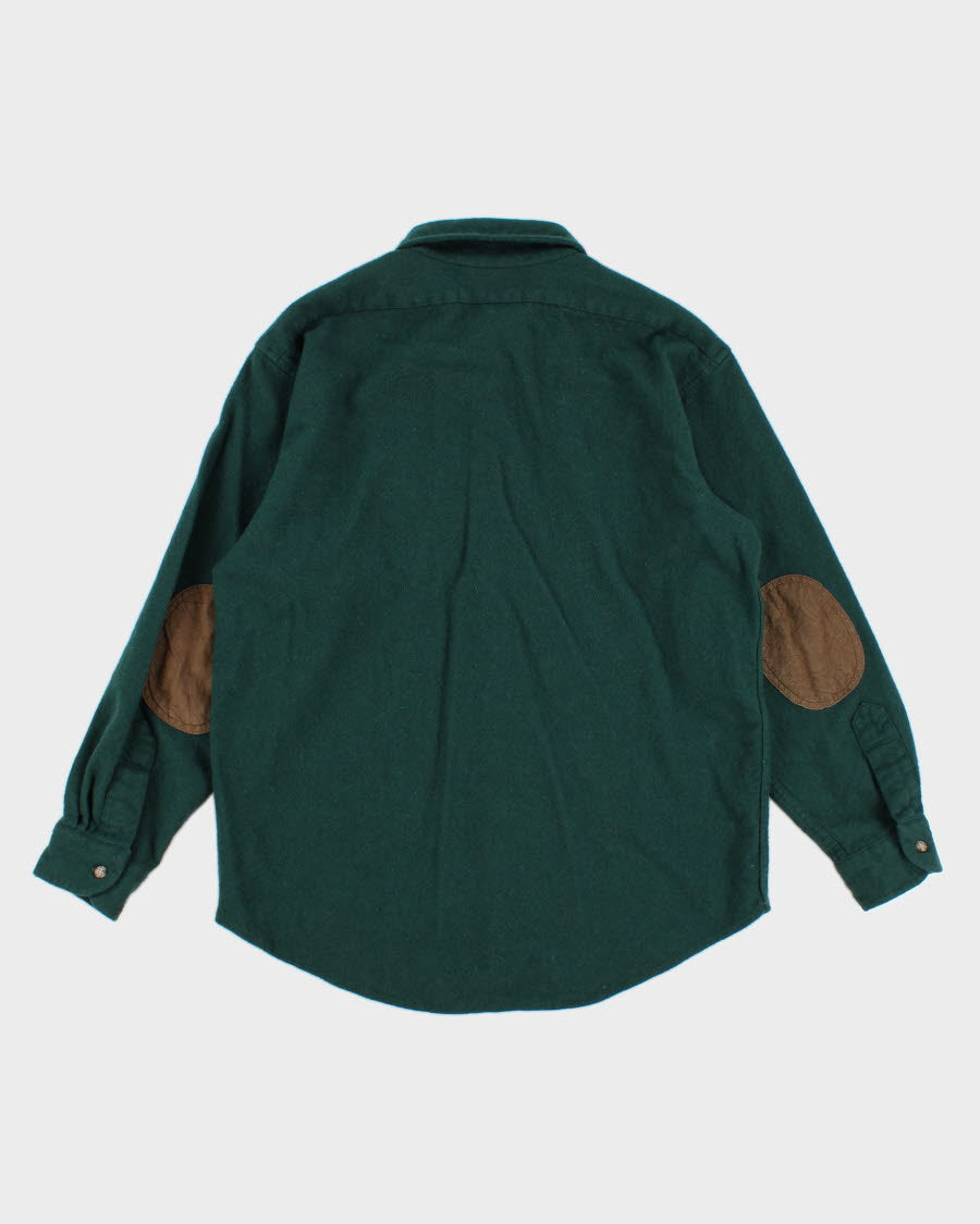 Men's Green Pendleton Wool Shirt - L