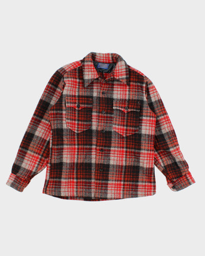 80's Vintage Men's Wool Pendleton Shirt - M