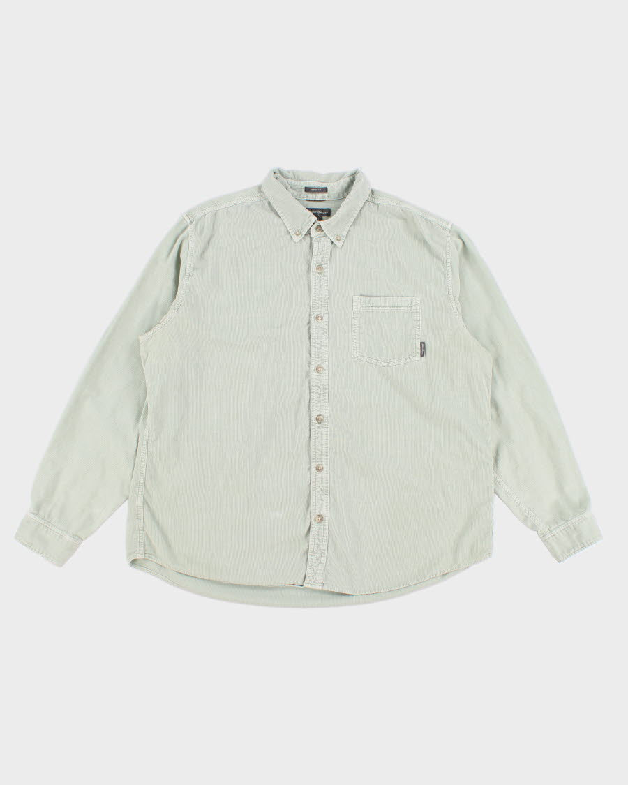 Mens Sage Green Eddie Bauer Shirts