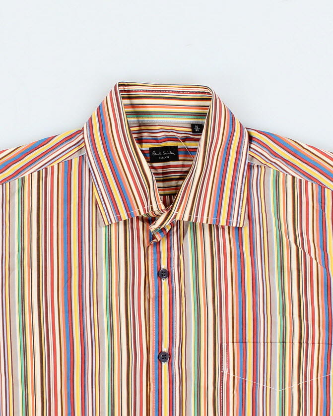 Écharpe Homme Bleu à Rayures Multicolores en Laine Mérinos Écharpe Homme Bleu à Rayures Multicolores en Laine Mérinos