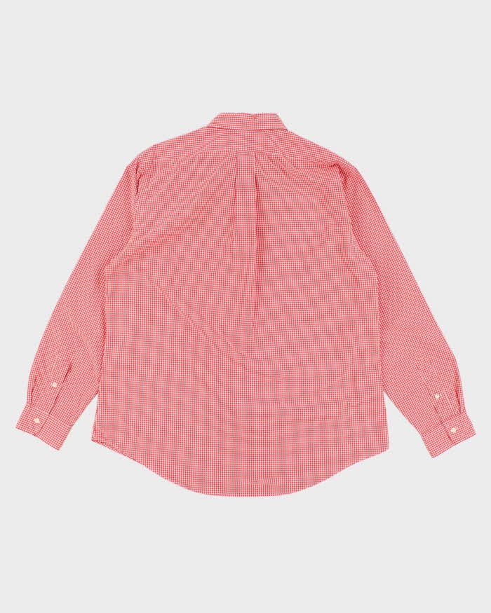 Men's Red Ralph Lauren Gingham Shirt - XL