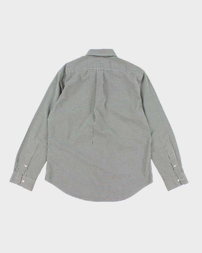 Mens Green Ralph Lauren Checked Shirt - L