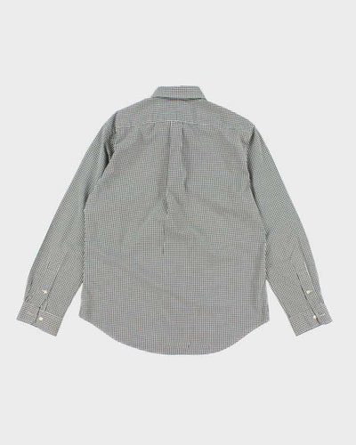 Mens Green Ralph Lauren Checked Shirt - L