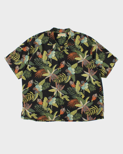 Men's Green Tommy Bahama Hawaiian Shirt - XXL