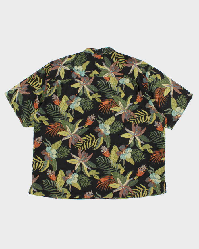 Men's Green Tommy Bahama Hawaiian Shirt - XXL