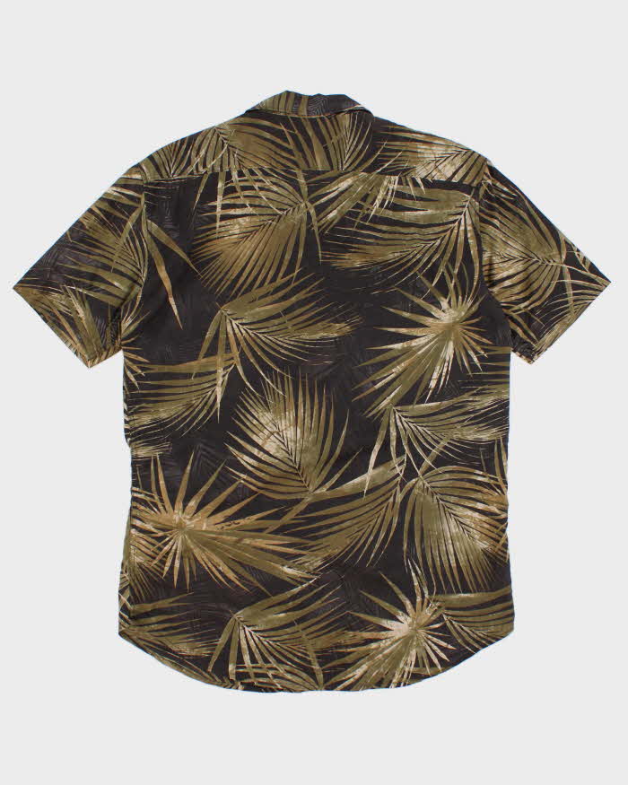 Mens Green Billabong Hawaiian Shirt - XL