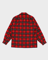 Vintage 60s Pendleton Tartan Wool Shirt - M