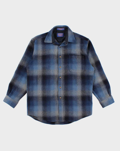 Pendleton Blue Wool Shirt - M