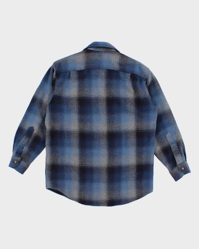 Pendleton Blue Wool Shirt - M