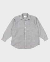 Vintage Men's Grey Christian Dior (Diffusion) Line Shirts - XL