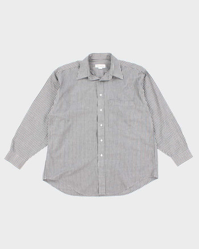 Vintage Men's Grey Christian Dior (Diffusion) Line Shirts - XL