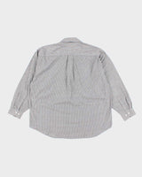 Vintage Men's Grey Christian Dior (Diffusion) Line Shirts - XL