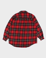 Mens Red Field &amp; Stream Flannel Shirt - XL