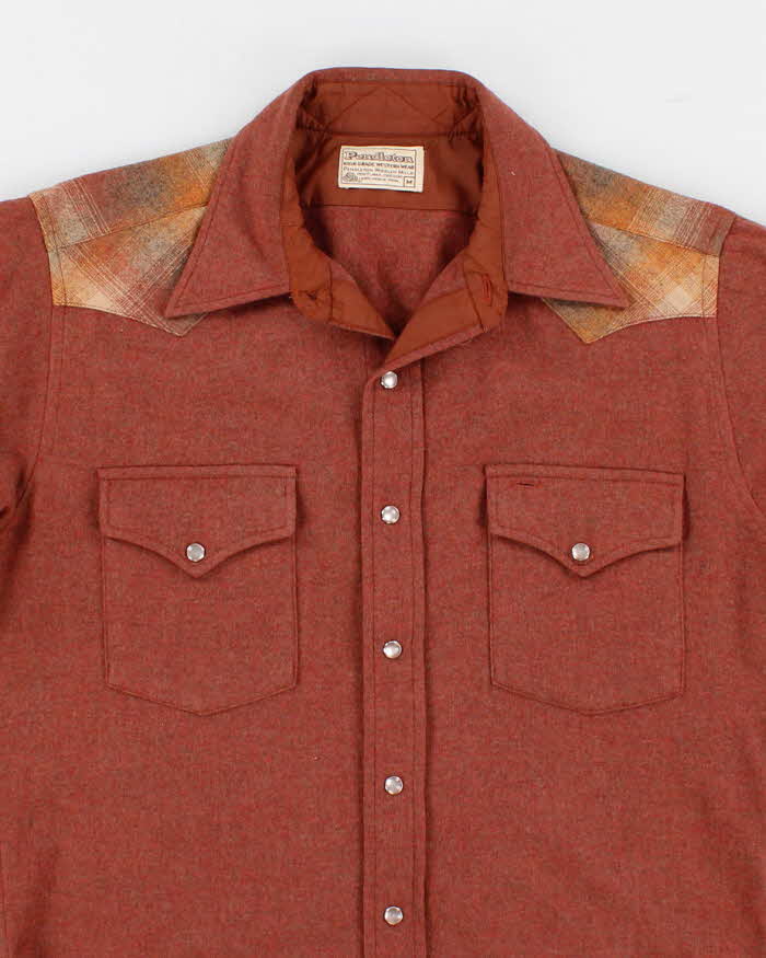Mens Orange Pendleton Shirts